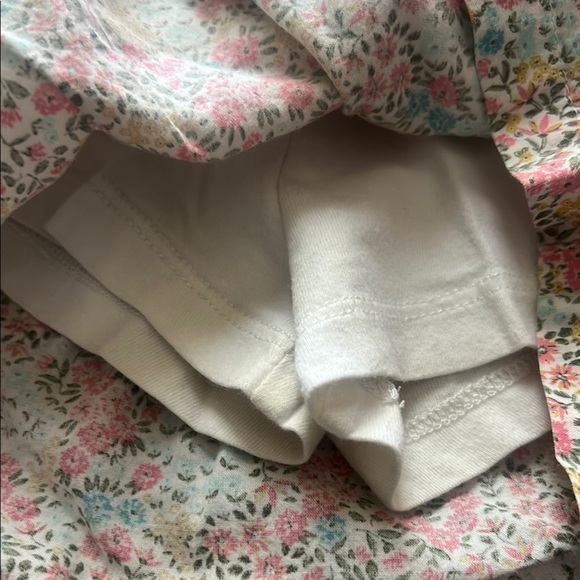 Carter's Pink and Blue Skort with Floral Design - Picture 4 of 8